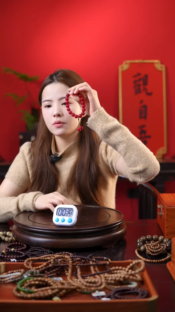 菩提手串/手链朱砂红单圈