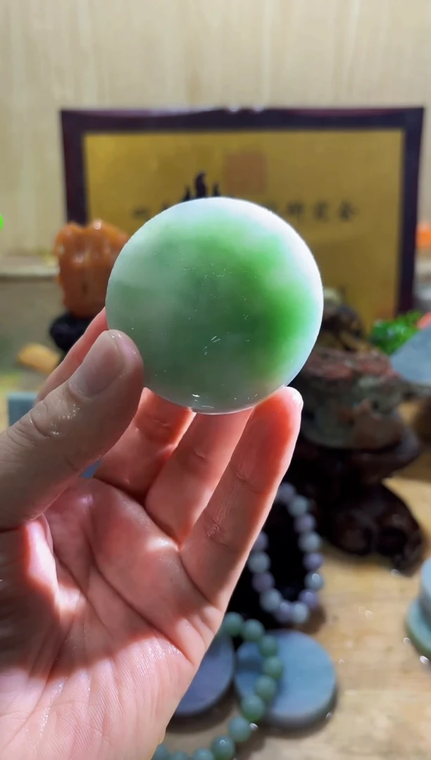 未镶嵌挂件翡翠A货常星5059