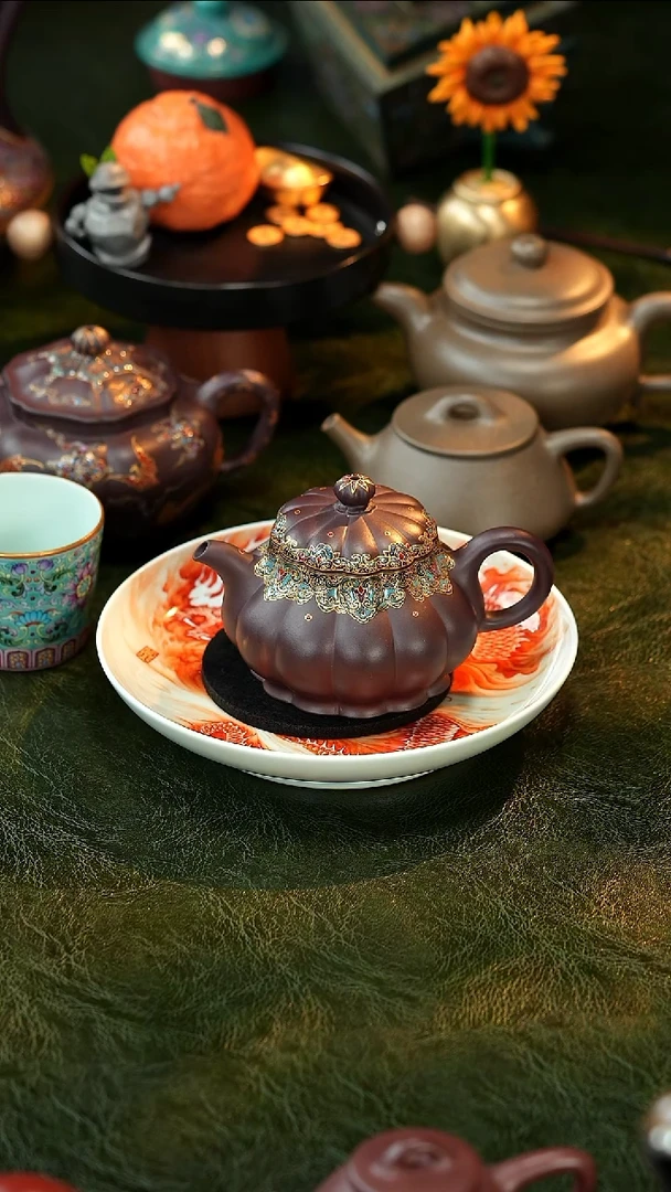 茶壶紫砂骑****机筋纹111