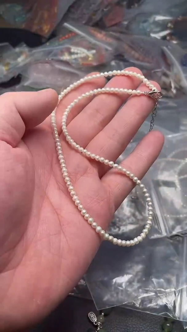 淡水珍珠未镶嵌颈饰多样性发货拍一发一