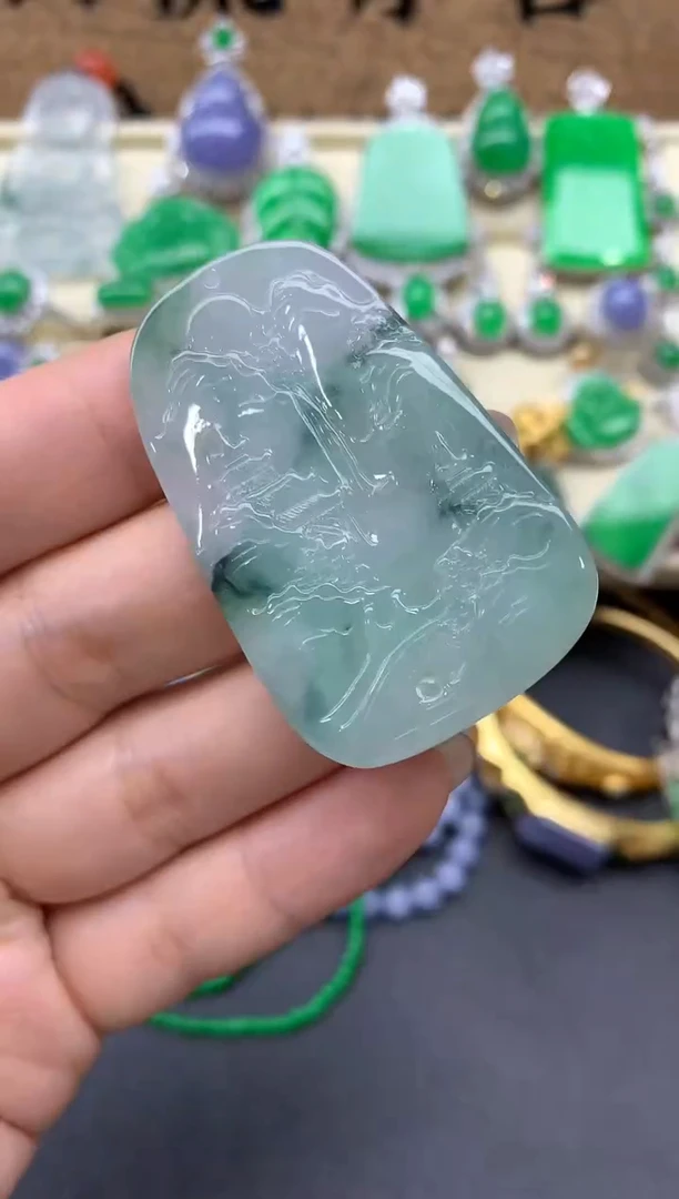 【闪购商品】翡翠颈饰未镶嵌42-中国好珍宝