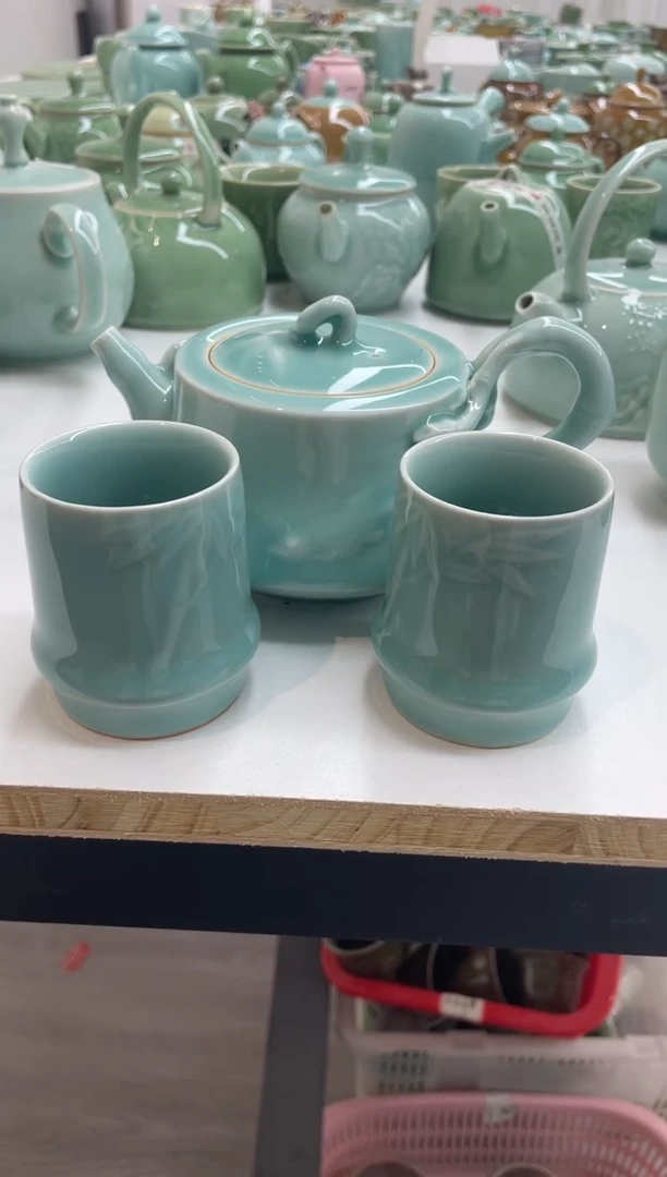 1壶2杯  慧仙青瓷 龙泉青瓷大促