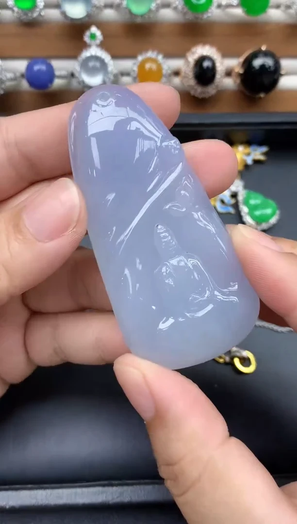 颈饰未镶嵌翡翠533-中国好珍宝