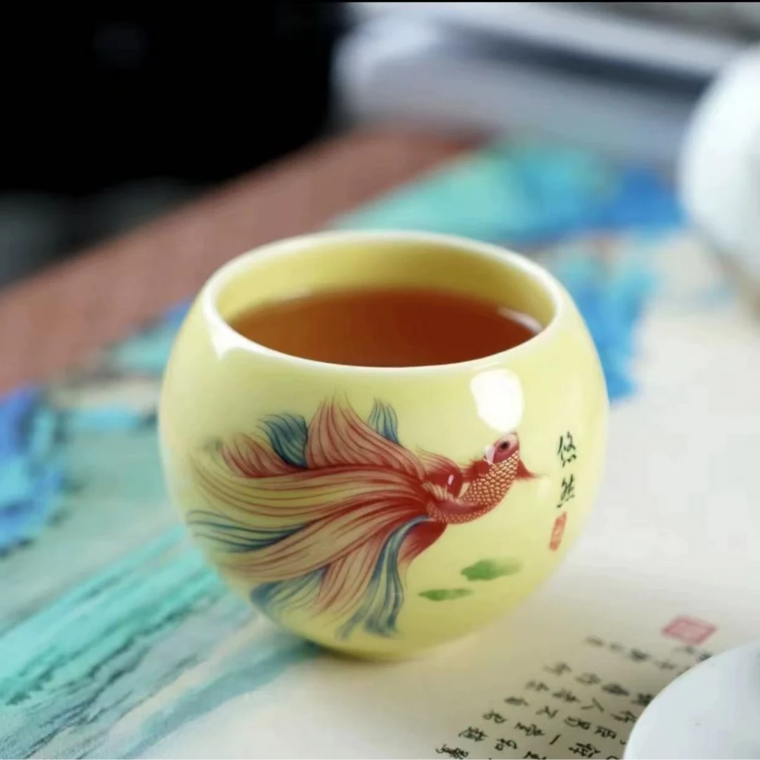 如鱼得水锦鲤龙蛋杯-ZH717（众)