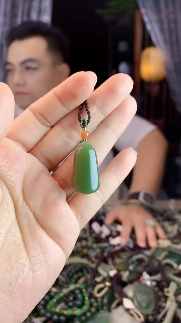 和田玉未镶嵌挂件多样性发货拍一发一