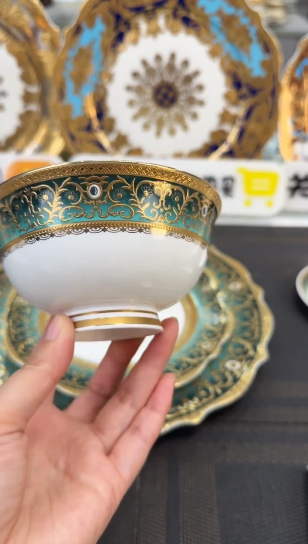 瓷片4.75英寸饭碗 正品 1个