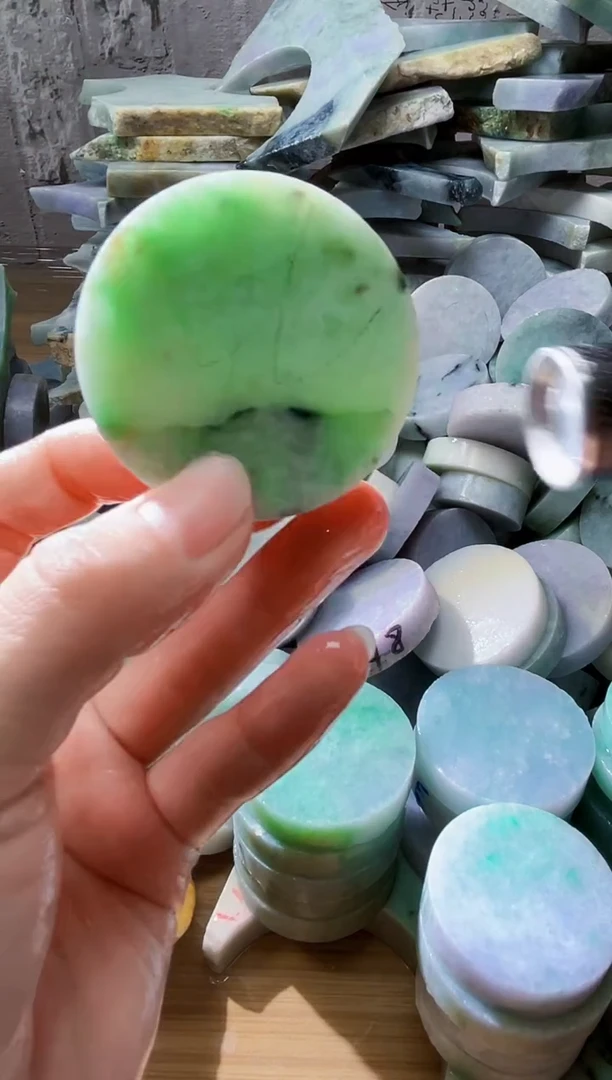 裸石翡翠天然翡翠A货玉 南 321