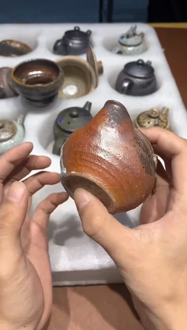 奢瓷/瑞寅柴烧茶器（宝瓶）855