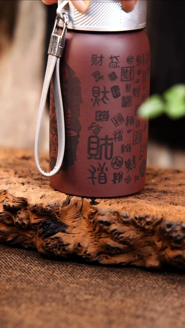 茶杯紫砂原矿紫砂保温杯