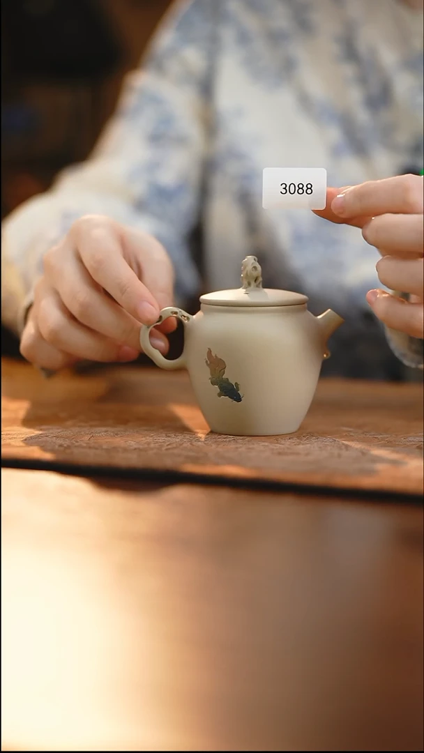 雲梦茶器紫陶茶壶3088