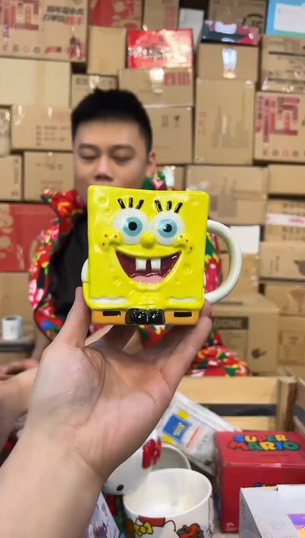 【闪购商品】其他海绵宝宝方形杯