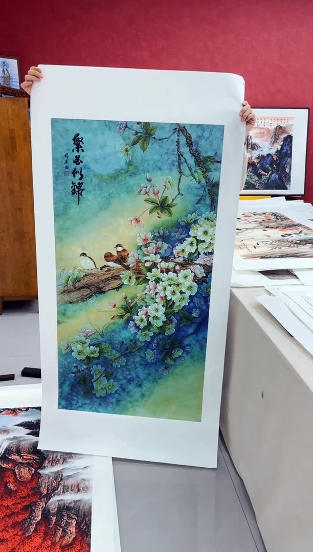 国画匠铜文心专属字画链接