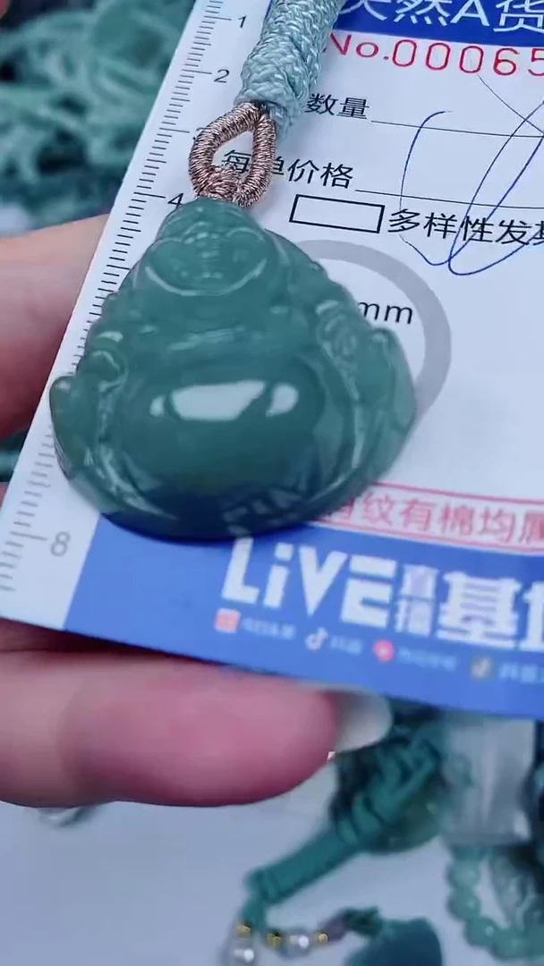 翡翠未镶嵌颈饰00006579