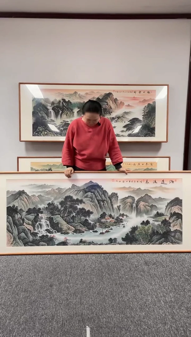 【闪购商品】国画源远流长210*80刘海斌老师