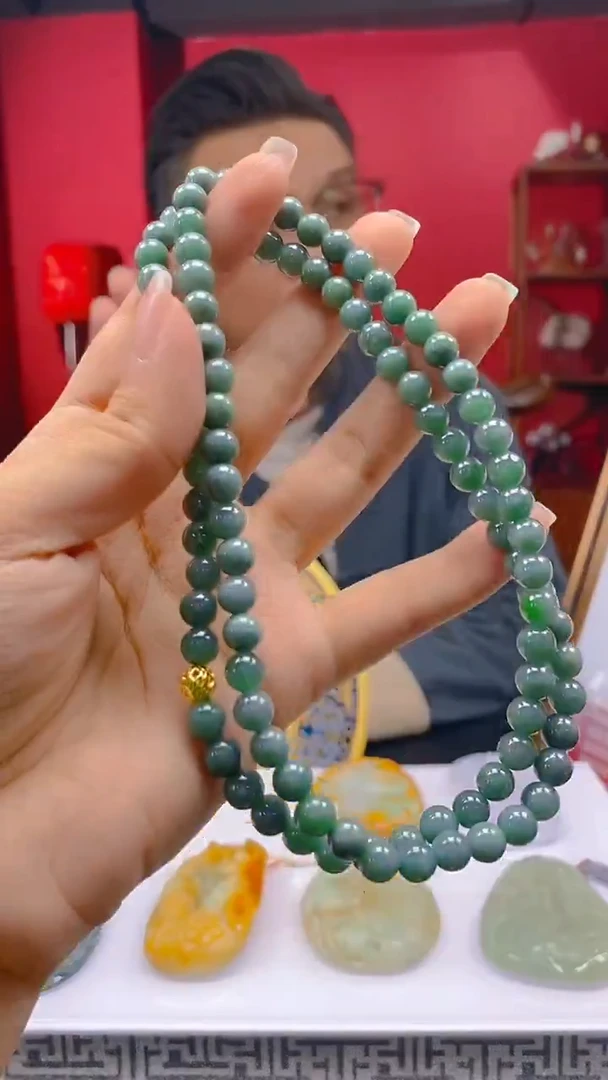 未镶嵌定制翡翠KK翡翠毛货吊坠-40