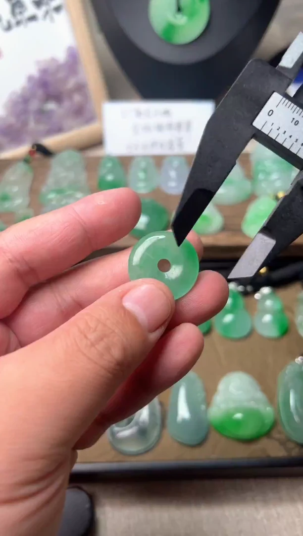 颈饰未镶嵌翡翠所见即所得，一图一物