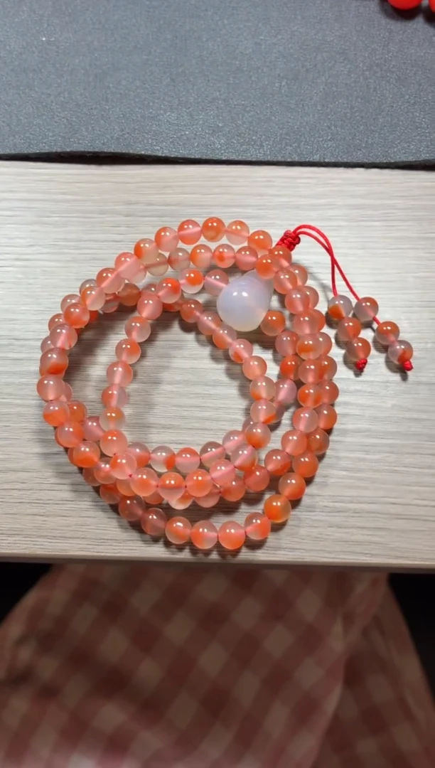 未镶嵌珠子南红玛瑙冬*珠子