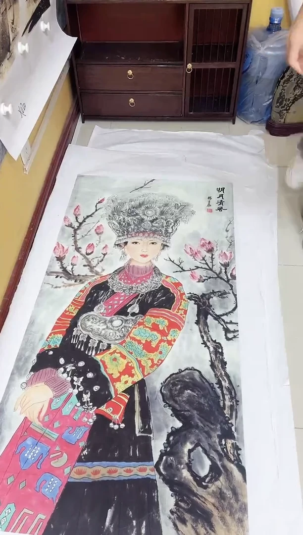 国画九霄甄选国画作品zhb032