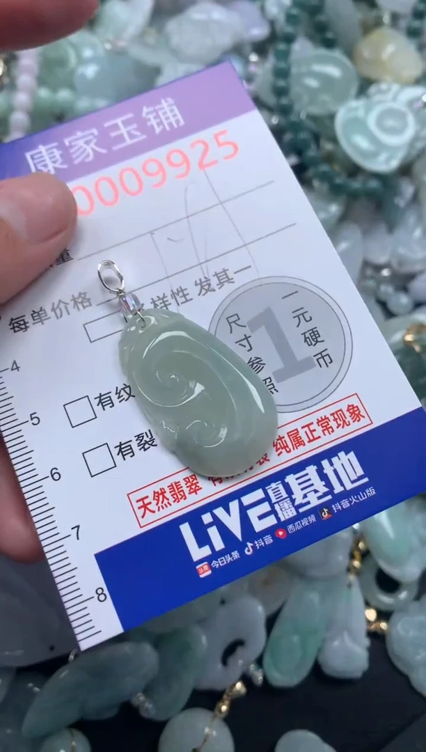 颈饰未镶嵌翡翠9925