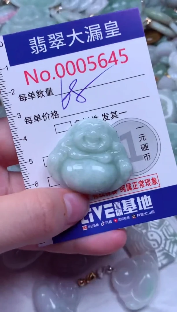 吊坠(不含链)未镶嵌翡翠5645
