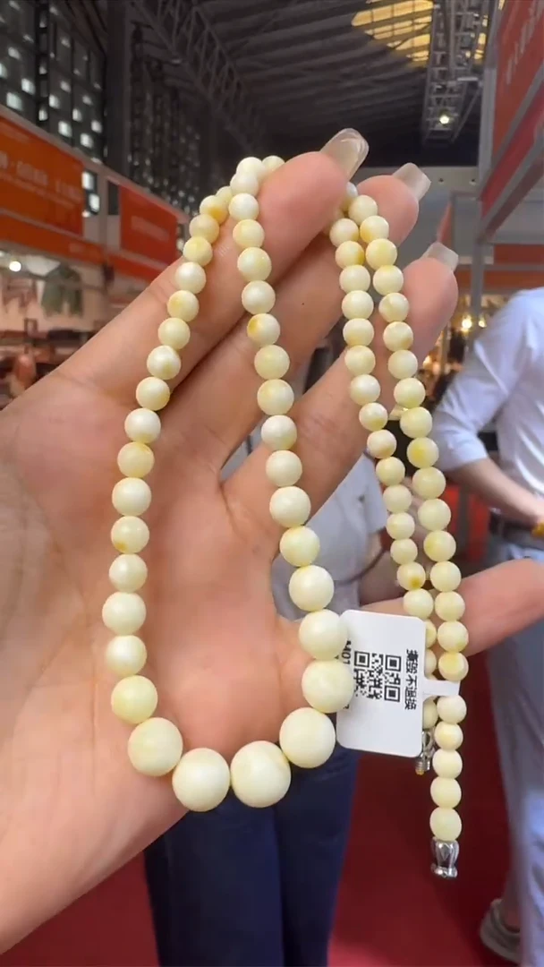 未镶嵌颈饰琥珀上海国际珠宝展假一罚十