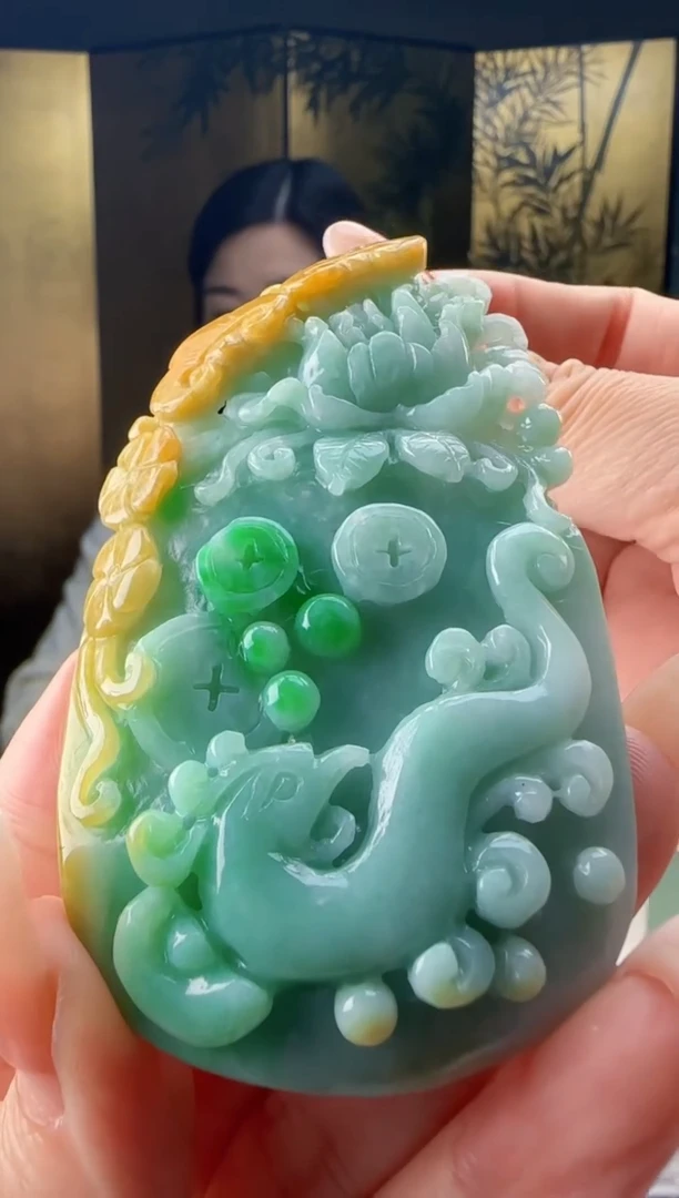 【闪购商品】翡翠颈饰未镶嵌YJ@@960Q3J14769