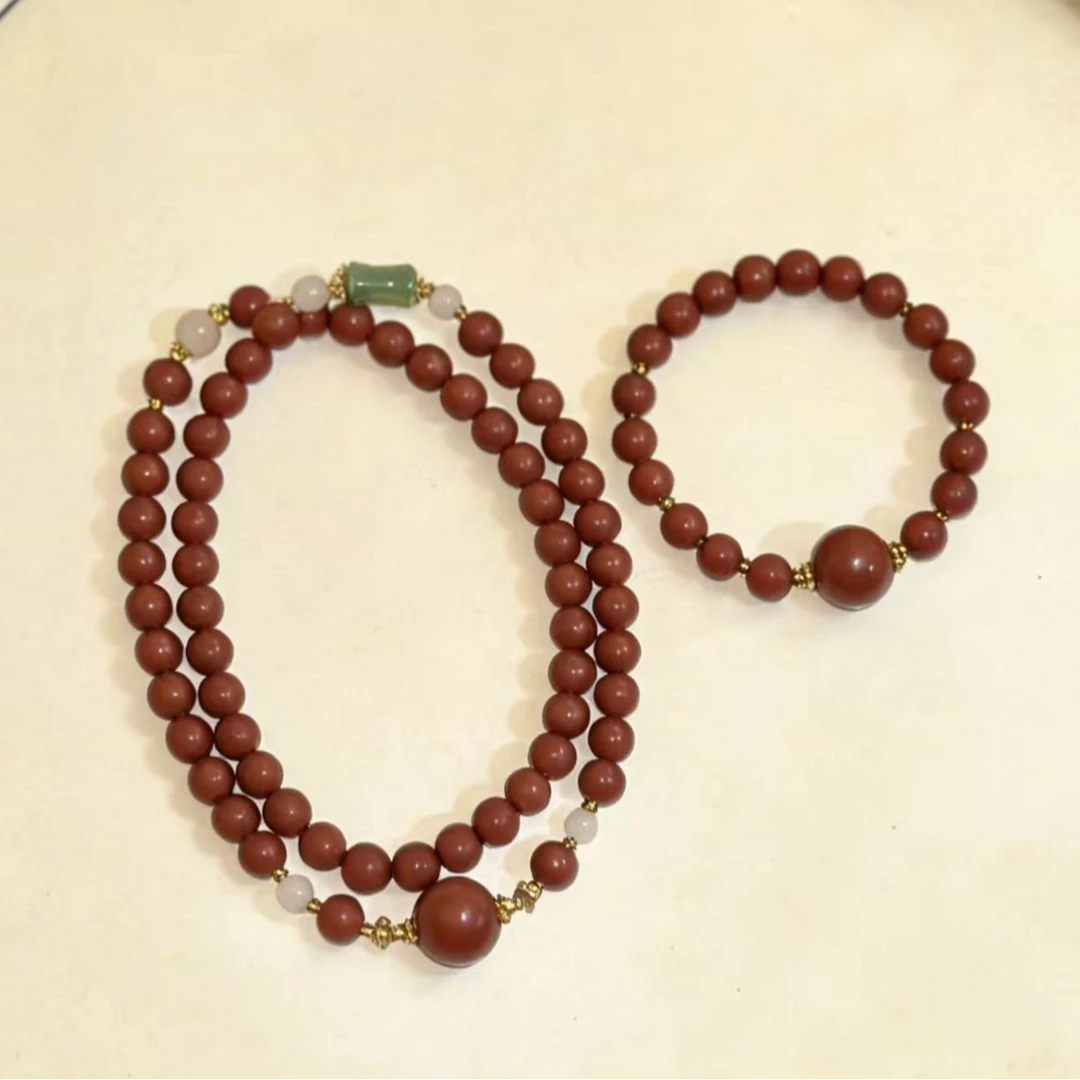 【三七丹参香方】合香非遗泥塑搭配款脖挂 隔衣佩戴（送同款单圈）