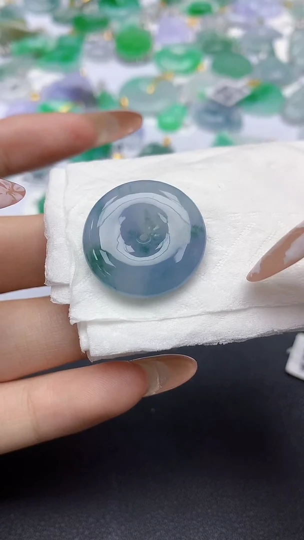 颈饰未镶嵌翡翠a货假一赔三支持复检百元上9元证书费自理