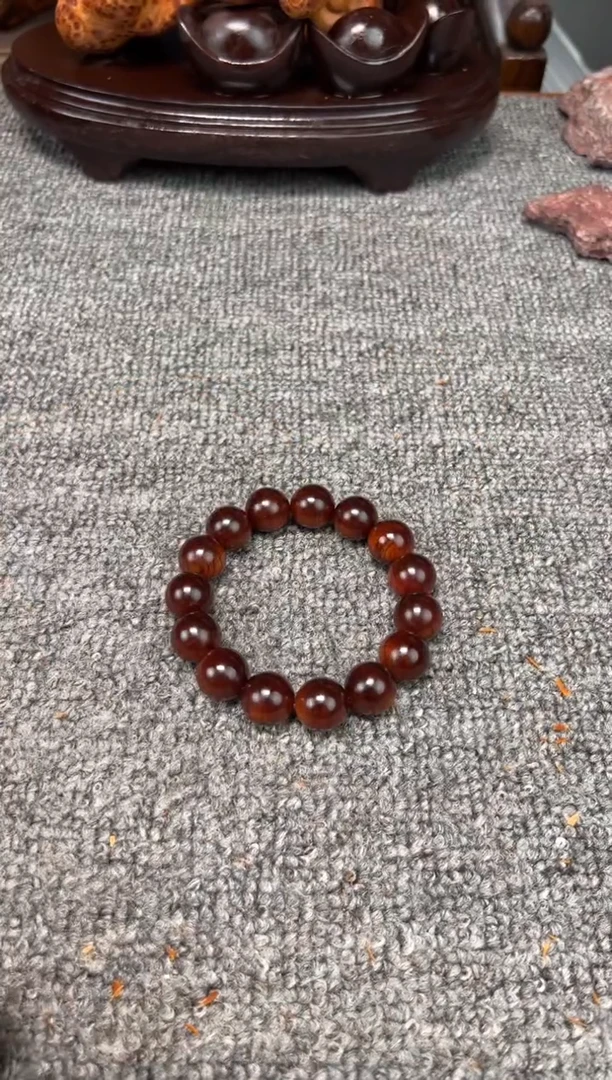 柏木（崖柏）1.5圆珠黑金骨坨坨料 瓷化料 香味浓郁