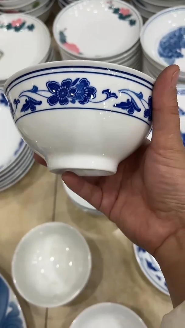 12厘米湖南醴陵釉下五彩陶瓷