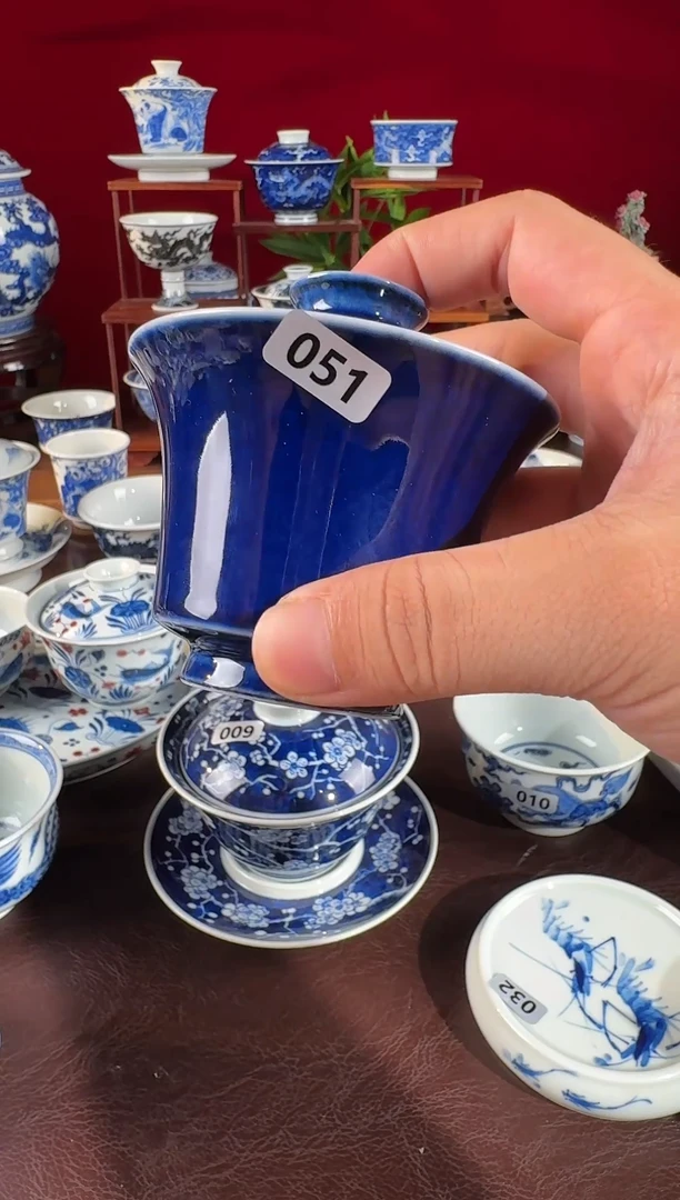 不二说瓷纯手绘杯-051