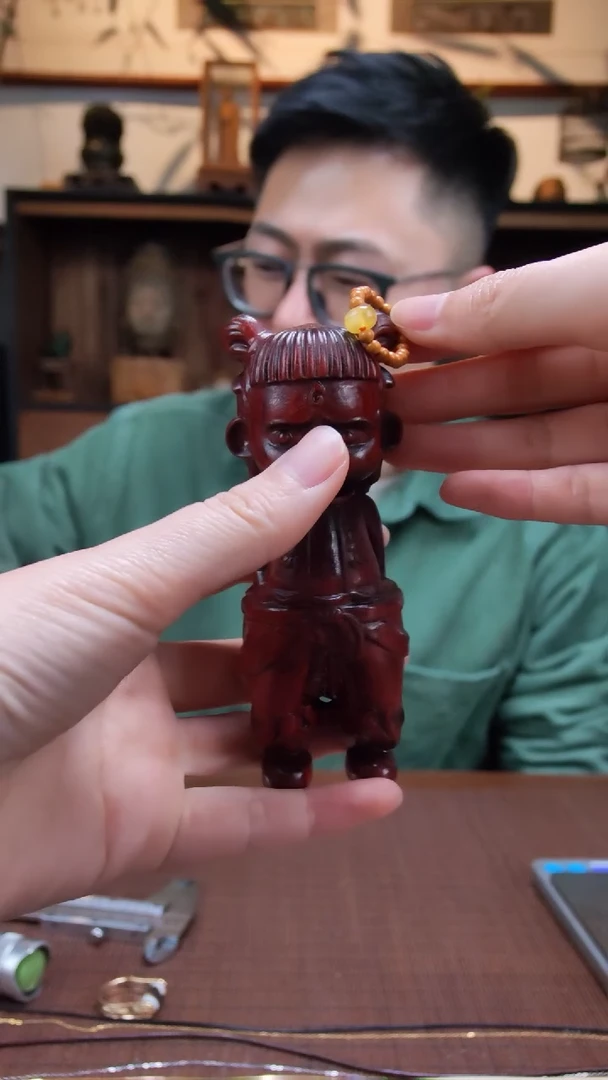 【闪购商品】蜜蜡裸石未镶嵌蜜蜡小戒指*10JWF