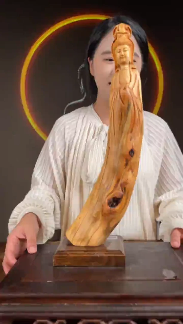 柏木（崖柏）手工摆件,先抢先得! 编号:229