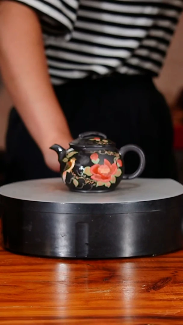 宜兴原矿紫砂壶茶壶150C