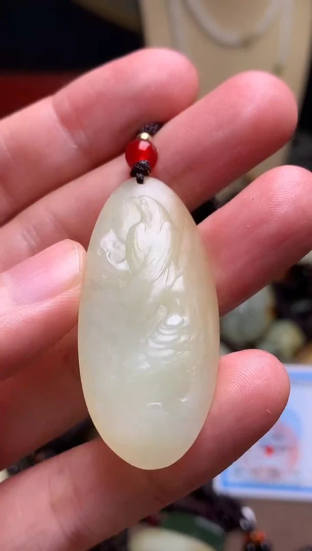 颈饰未镶嵌和田玉新疆料青海料清水和田玉吊坠
