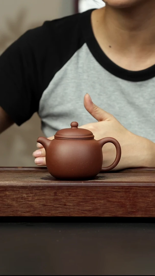 紫砂茶壶底槽清 大匏樽全手