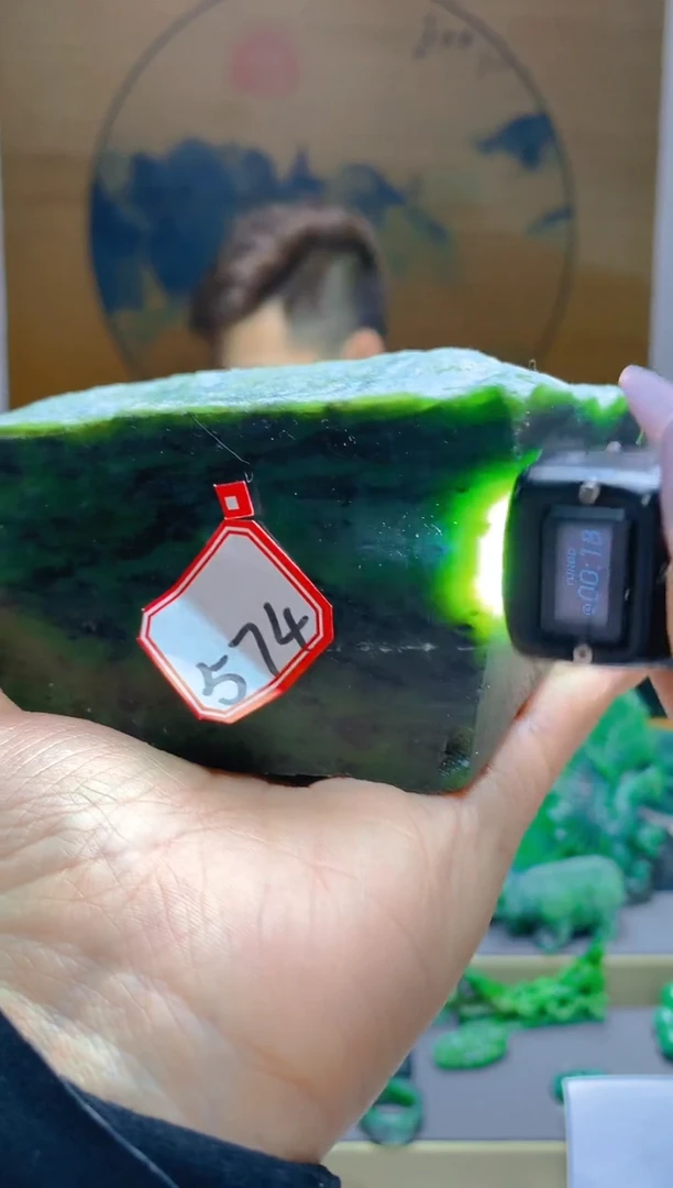 【闪购商品】和田玉（碧玉）珠宝半成品未镶嵌1