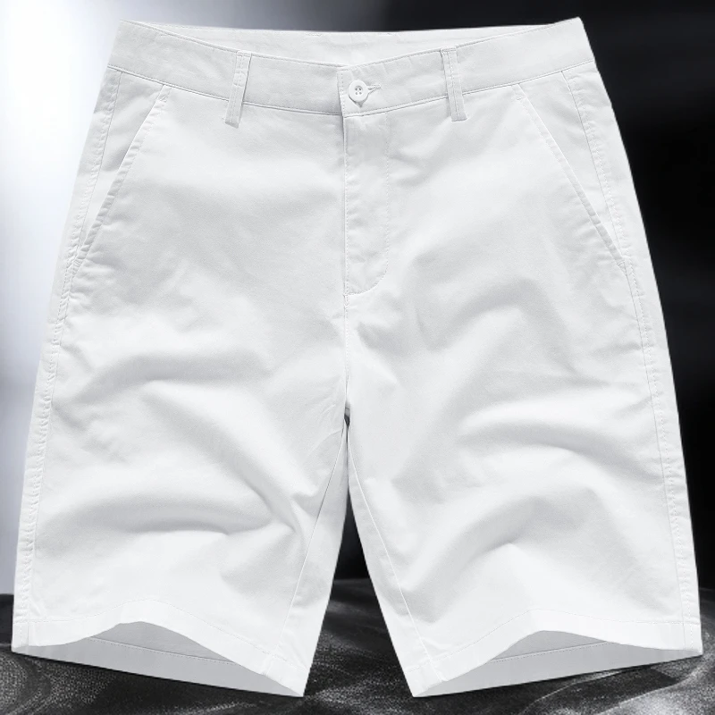 夏季款男士休闲短裤宽松时尚潮流工装裤纯棉薄款百搭五分直筒裤