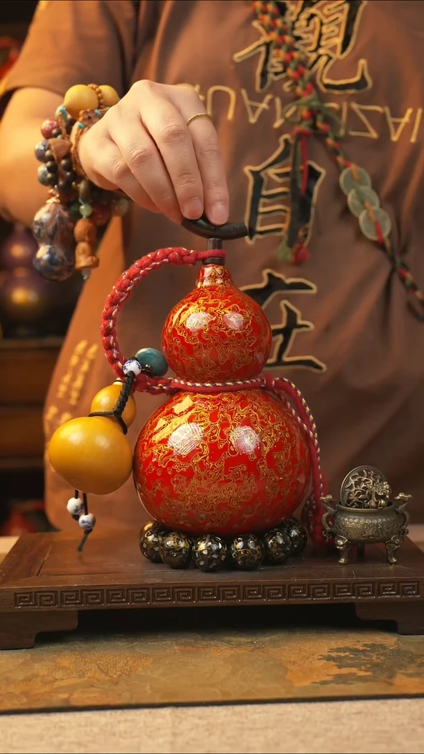 55大漆一物一拍记葫堂出品【不带手串】