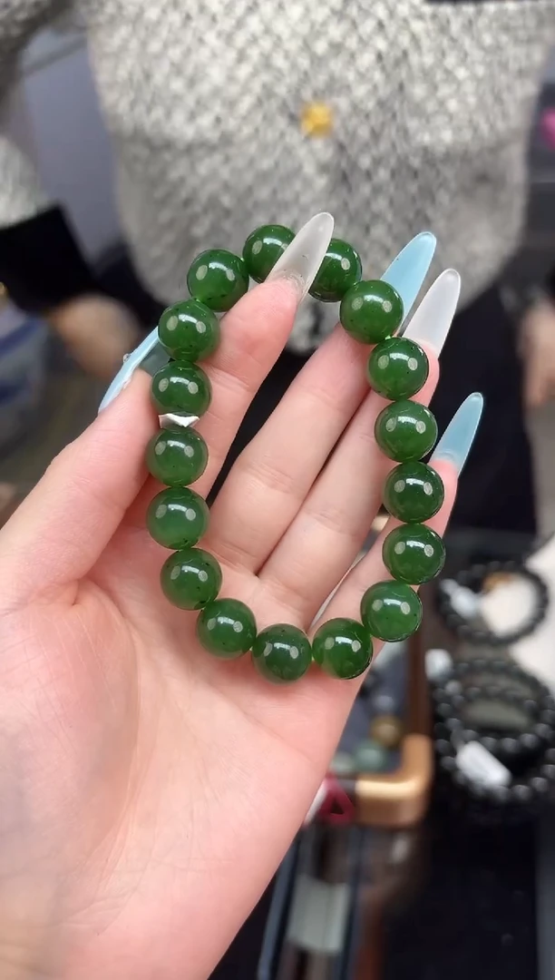 未镶嵌手串和田玉董小姐推荐 多样性发货 拍一发一by12