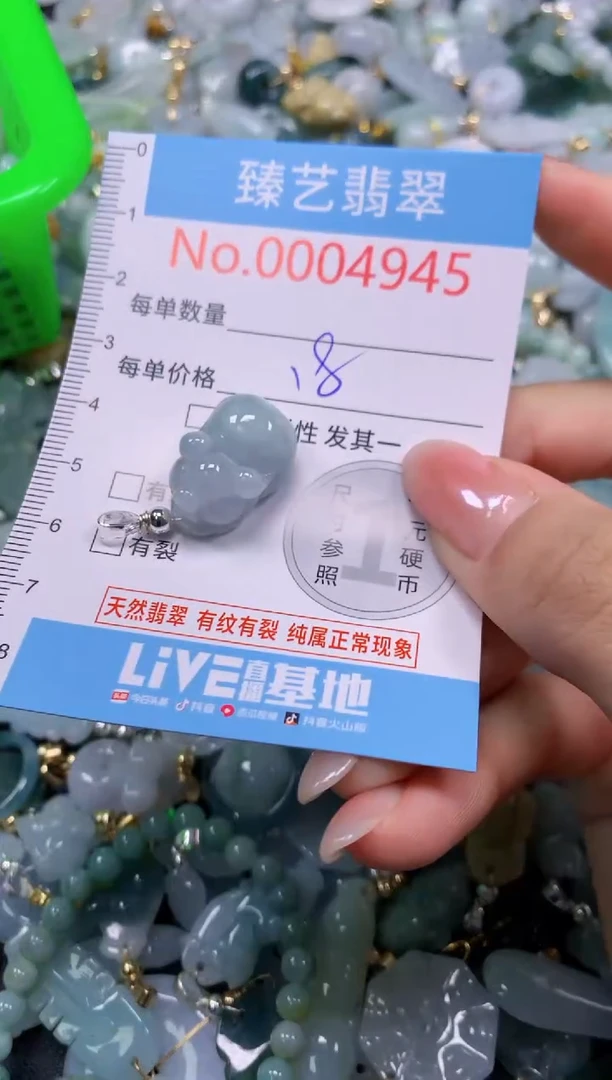 颈饰未镶嵌翡翠4945