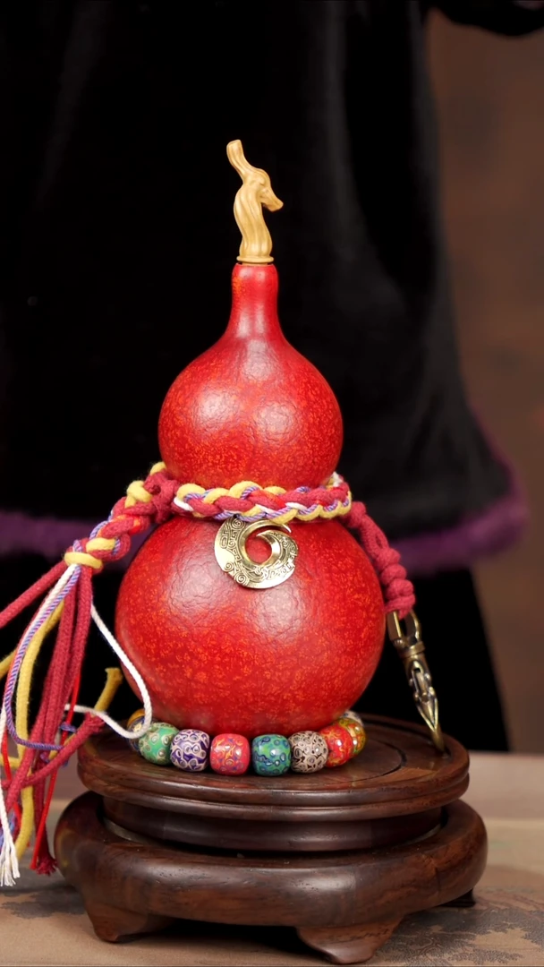 【闪购商品】93易林大漆酒葫芦----178