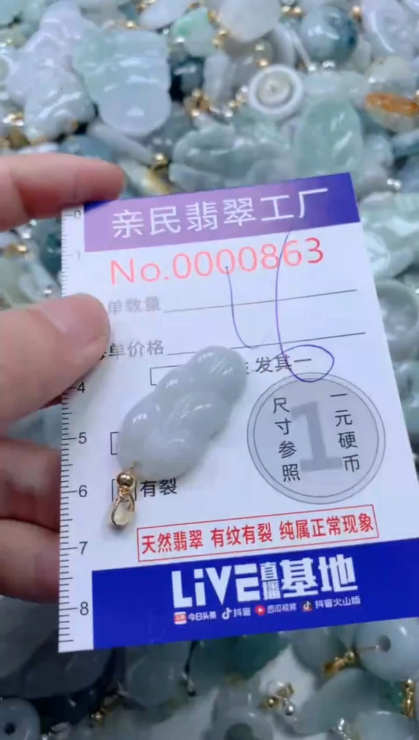 颈饰未镶嵌翡翠863