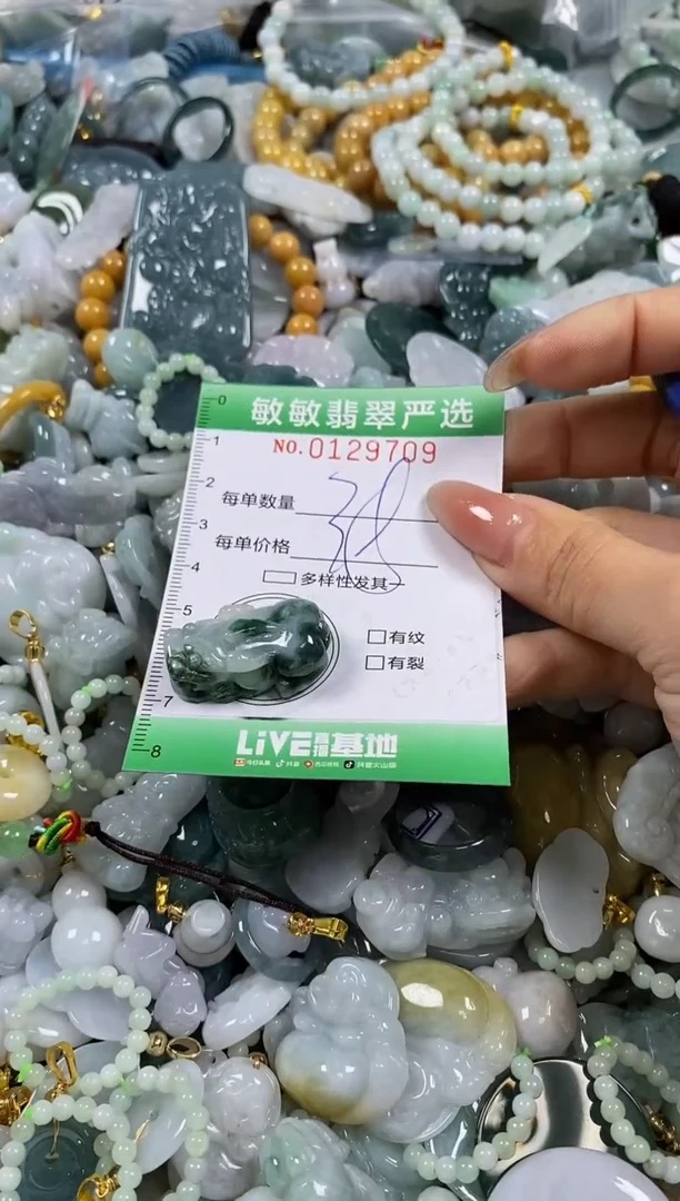 【闪购商品】翡翠颈饰未镶嵌闪购0129709