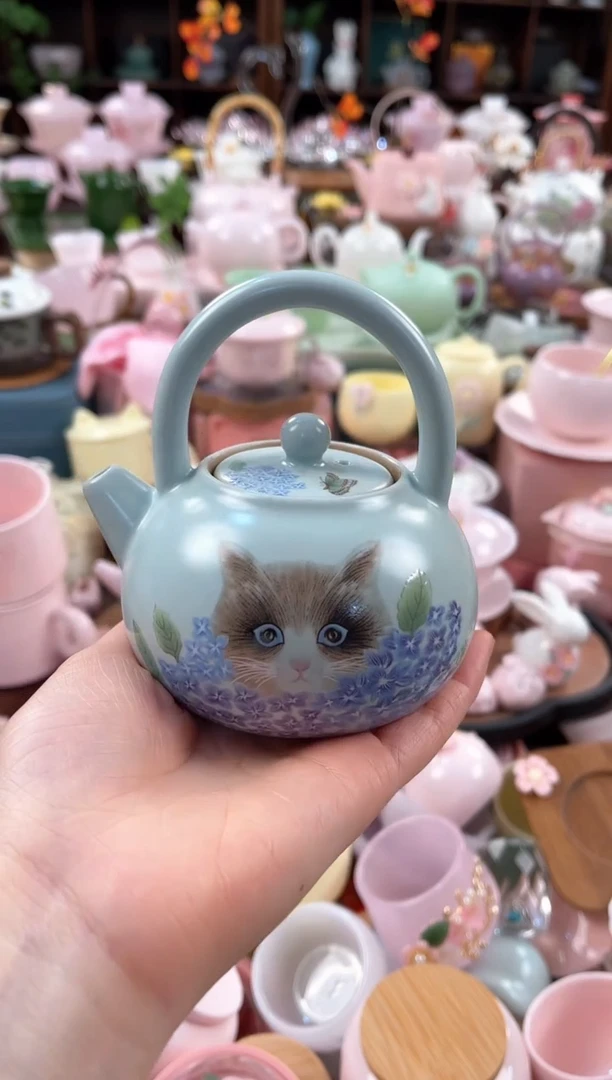 瓷片茶具：库存仅剩1件