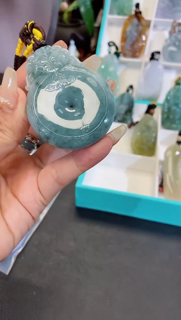 颈饰未镶嵌翡翠缅甸天然翡翠