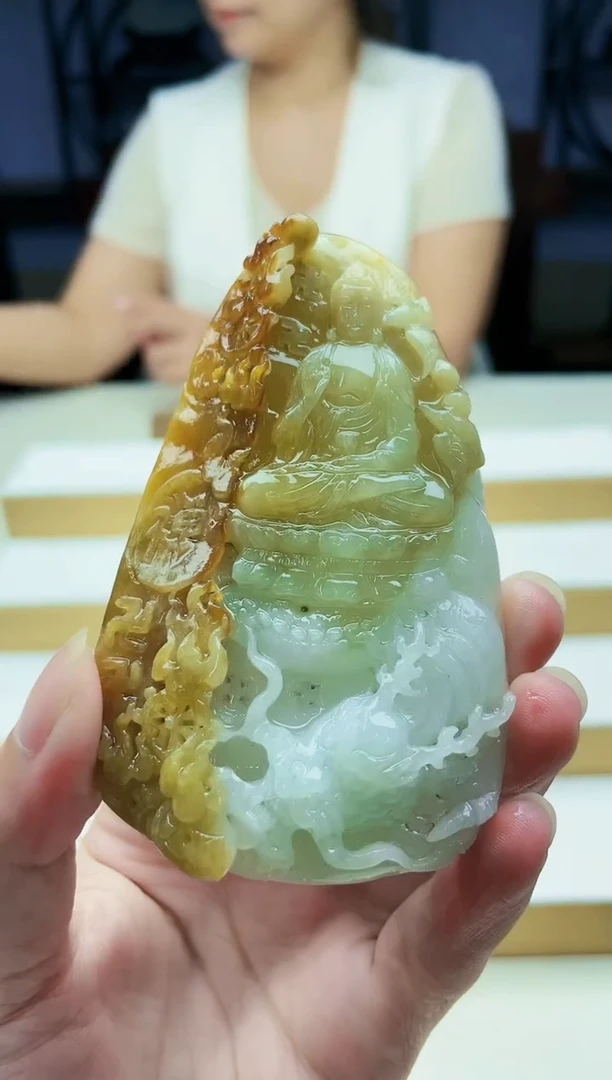 未镶嵌定制翡翠毛货09300449