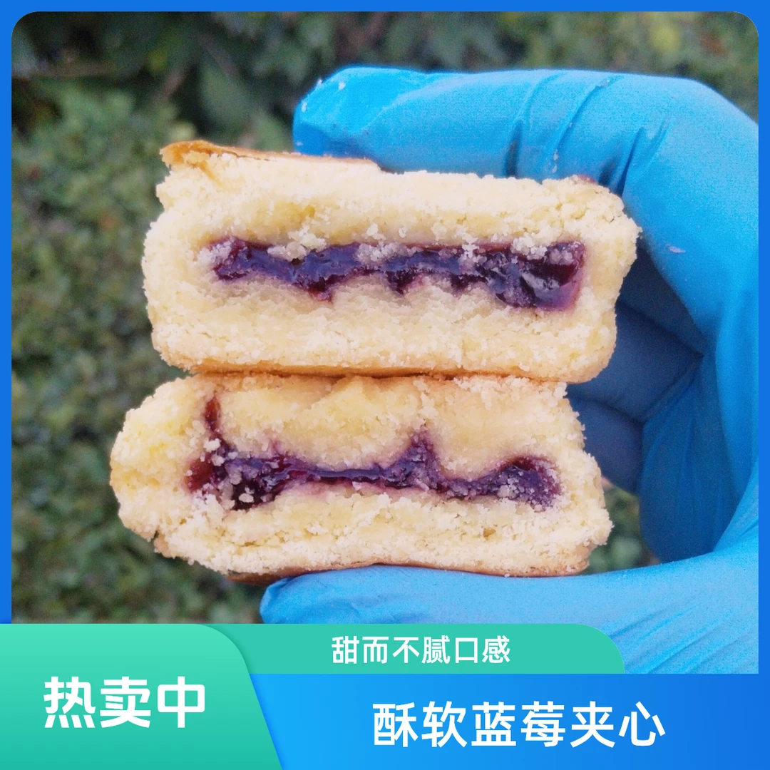 建民法式乳酪蓝莓月饼
