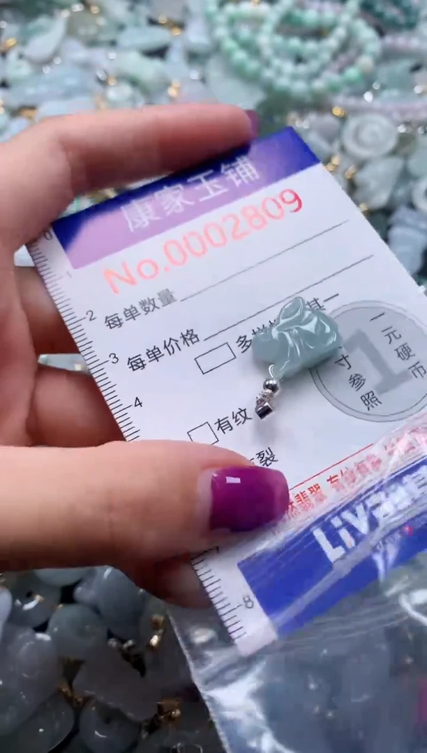 颈饰未镶嵌翡翠2809