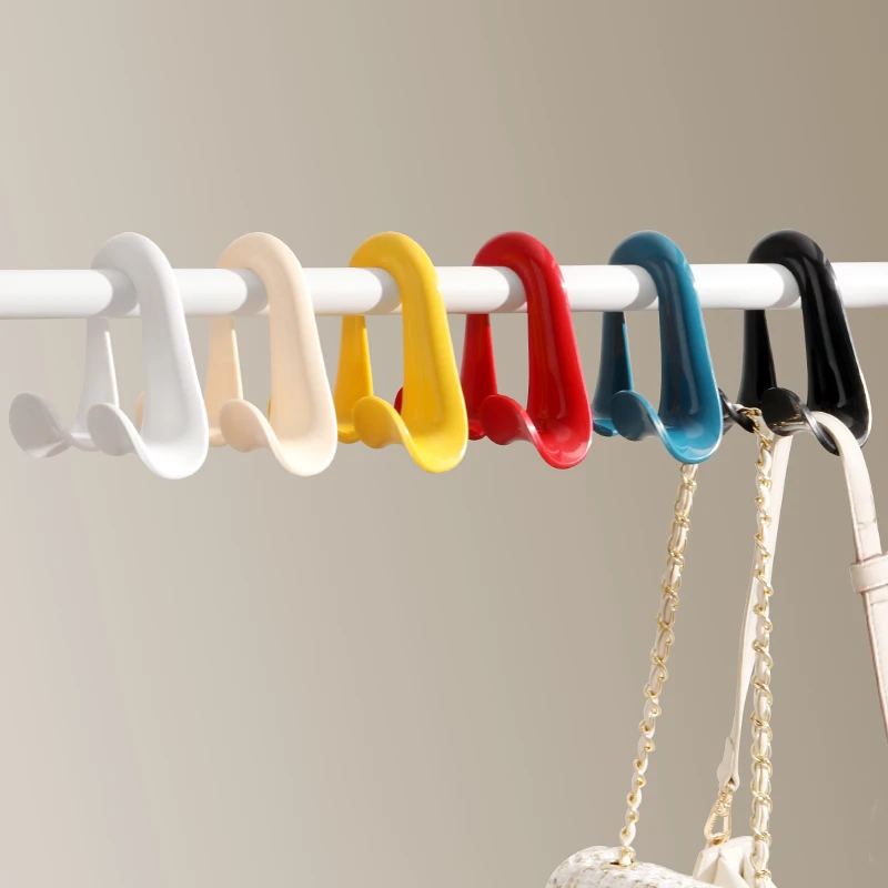 多功能包包挂钩拱形挂包袋衣柜挂架挂丝巾领带皮带挂钩架帽子收纳